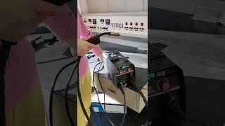 Gasless two shield welding is not easy to use Welding wire and welding rod can be used [upl. by Gregory275]