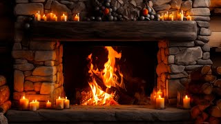 Cozy Fireplace Ambiance for a Restful Night  Fall Asleep Fast and Peacefully [upl. by Ceevah]