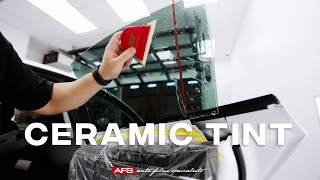 OUR PROCESS FOR CERAMIC WINDOW TINT  AFS [upl. by Acalia]