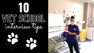 10 Vet School Interview Tips  How to get into vet school [upl. by Eiryt625]