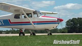 Oshkosh Arrivals  Monday Part 1  EAA AirVenture Oshkosh 2017 [upl. by Einhpets]