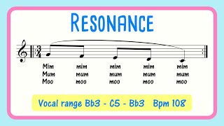 Vocal Resonance Warm Up Exercise  Mim Mum Moo [upl. by Asilak71]