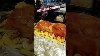 Whole roast pig at seafood citylechonchibuganasmr [upl. by Derte633]