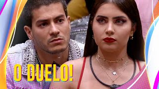 JADE PICON E ARTHUR AGUIAR SE ENFRENTAM EM PAREDÃO E ELA É ELIMINADA COM 8493 😱  BBB 22 [upl. by Klapp]