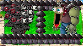 Doom Gatling Pea X Doom Shroom Vs DrZomboss Gargantuar  Plants vs Zombies mod Doom Plants [upl. by Nivram]