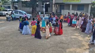 Batukamma Sambaralu indurthi school students 2 [upl. by Bertie]