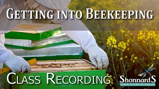 Getting into Beekeeping  Feb 15 Class Recording [upl. by Eilraep]