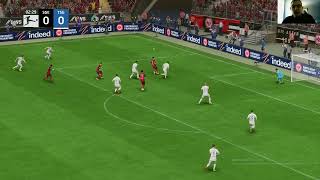 Eintracht Frankfurt  TSG My reactions and comments gameplay EA Sports FC 24 [upl. by Dukie]