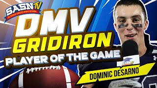 DMV Gridiron Interviews IAC Champion Dominic Desarno [upl. by Cardew104]