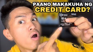 PAANO MAKAKUHA NG CREDIT CARD Unboxing RCBC credit card [upl. by Annoit]