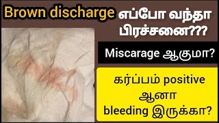 Implantation bleeding in tamilEarly pregnancy symptoms in tamilBrown discharge in tamilpregnancy [upl. by Nnaira192]