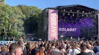 Bolaget  Fingrarna i halsen live  Baysidefestivalen 2022 [upl. by Nire]