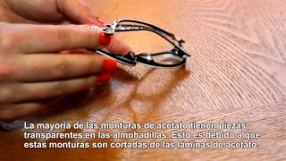 Cómo diferenciar monturas de Acetato y Plástico Acetato para gafas premium [upl. by Aitam]