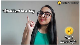 What i eat in a day  asmr eating  asmr asmr asmreating youtube vlog [upl. by Marala]