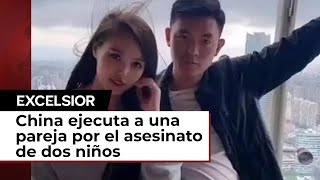 Ejecutan en China a pareja que lanzó a dos niños desde lo alto de un edificio [upl. by Seed914]