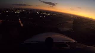 Night Circuits  Cessna 172 Bravo Sierra Victor 2 February 2018 [upl. by Llemej]