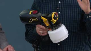 Wagner FLEXiO 570 Indoor or Outdoor Paint Sprayer on QVC [upl. by Radnaskela]