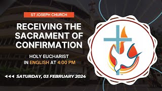 Parish Confirmation Live Holy Eucharist   400 pm Sat 3rd Feb 2024 St Joseph Church Mira Road [upl. by Ettie]