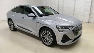 Audi etron 55 S line Sportback Auto quattro 5dr 95kWh [upl. by Brittan]