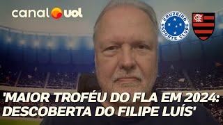 CRUZEIRO X FLAMENGO GRANDE TROFÉU DO FLA NO ANO FOI DESCOBRIR FILIPE LUÍS COMO TÉCNICO AFIRMA RMP [upl. by Timoteo]