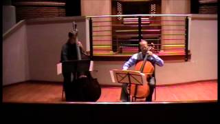 Domenico Dragonetti Duet for Cello and Bass [upl. by Godspeed]