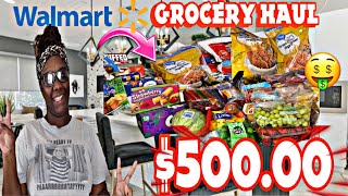 50000 Walmart Grocery Haul Restock Edition [upl. by Otreblon]