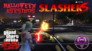 GTA V Halloween Asesinos Slasher [upl. by Htaek594]