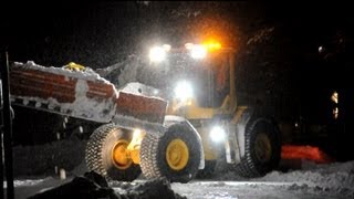 Volvo L90F  Siljum isrivarblad  Ice Ripper Blade [upl. by Nerine911]