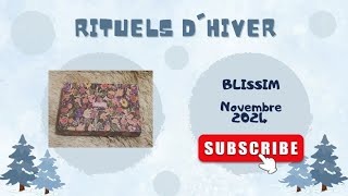 unboxing RITUELS DHIVER Blissim Novembre 2024 mablissim ritualscosmetics boxaddict boxbeaute [upl. by Wooldridge865]