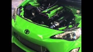 2JZ Swapped Scion FRS quick Dyno Pull at Pure Automotive Performance [upl. by Ednalrim2]