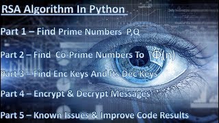 Implement And Understand RSA Algorithm In Python [upl. by Servais]