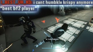 ARROGANT TRASH TALKER gets HUMBLED  HvV 1263  Star Wars Battlefront 2 [upl. by Gan]