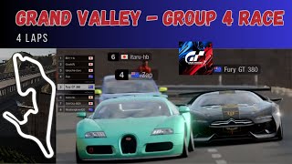 GT7  Grand Valley  4 Lap Race in Group 4 Cars [upl. by Canter]