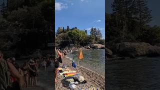 🇮🇹 Isola Bella Taormina Sicilia isolabella taormina sicily [upl. by Kutzer6]