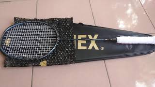 Yonex Voltric Z Force II with string Lining No3 Boost tension 26 lbs [upl. by Aihsel]