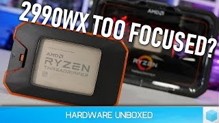 Threadripper 2990WX amp 2950X Benchmark Review [upl. by Jere825]