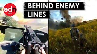 Kursk Offensive New Combat Footage Shows Ukraine Special Forces Inside Russia [upl. by Cesaria]