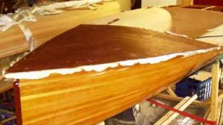 Boat Building Wood strip Classic Moth [upl. by Tamra112]