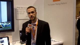 Enterprise Connect 2015 Pexip Showcases v9 Infinity Platform with Interoperable Lync Experience [upl. by Puttergill]