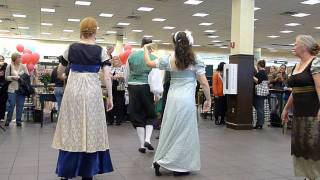 Nonesuch English Country Dancers at Jane Austen Event [upl. by Initsed]