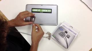 How to use Maclocks TabletSmartPhone Plate Lock [upl. by Letty]