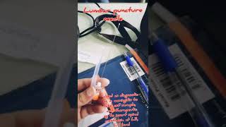 Lumbar puncture Needle [upl. by Nnyliak]