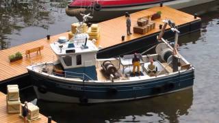 Modellboot fahren mit Hafenanlage [upl. by Harper]