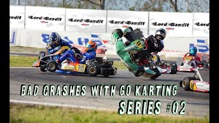 Bad crashes with go karting  series 02 [upl. by Aela]