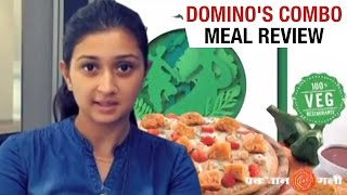 Dominos Navratri Combo Pizza Meal Review  Pakwangali [upl. by Enilrahc]