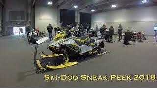 2018 Skidoo Sneak peek and a little Camaro ride  S114 [upl. by Coad671]