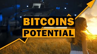 Bitcoins Potential  Und warum Bitcoin auch in Zukunft immer weiter steigen kann [upl. by Stoddart863]