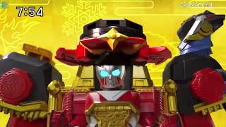 Shurikenjin and Bison King vs Yokai Yamabiko Shurken Sentai Ninninger [upl. by Halle]