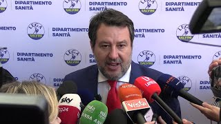 MO Salvini quotSu Netanyahu troveremo sintesi è un problema internazionalequot [upl. by Dominick]