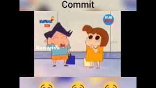 SHINCHAN IN TAMIL Uyir Nanban troll clips [upl. by Leamhsi]